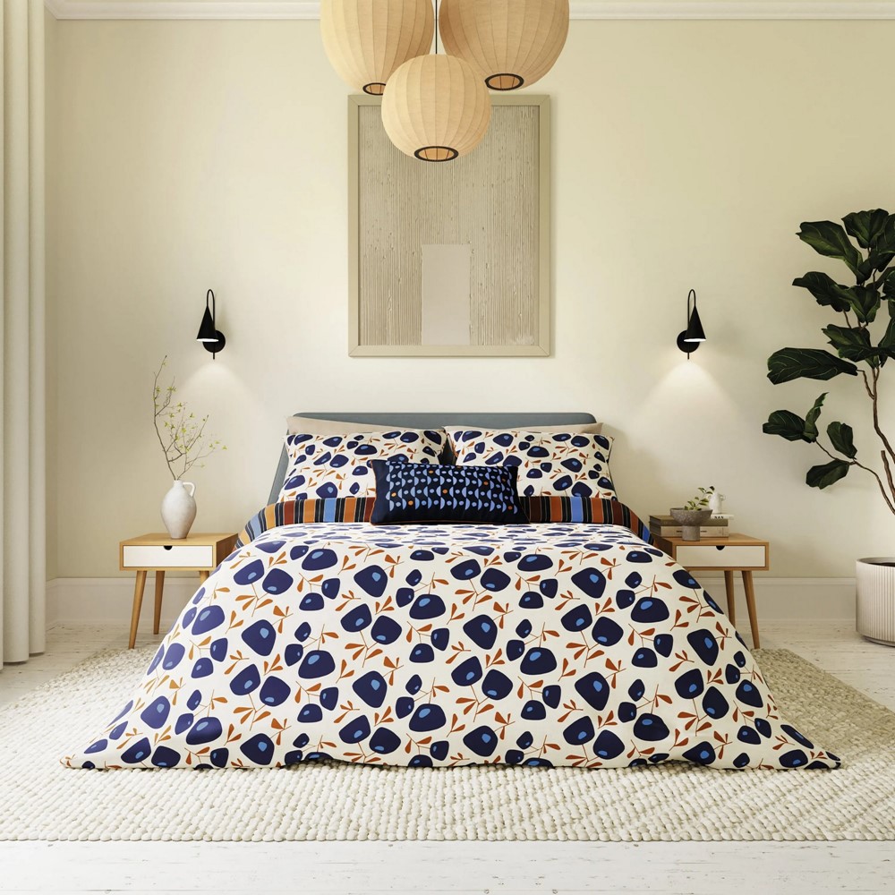 Jax Bedding by Helena Springfield x Simply Scandi in Periwinkle Blue